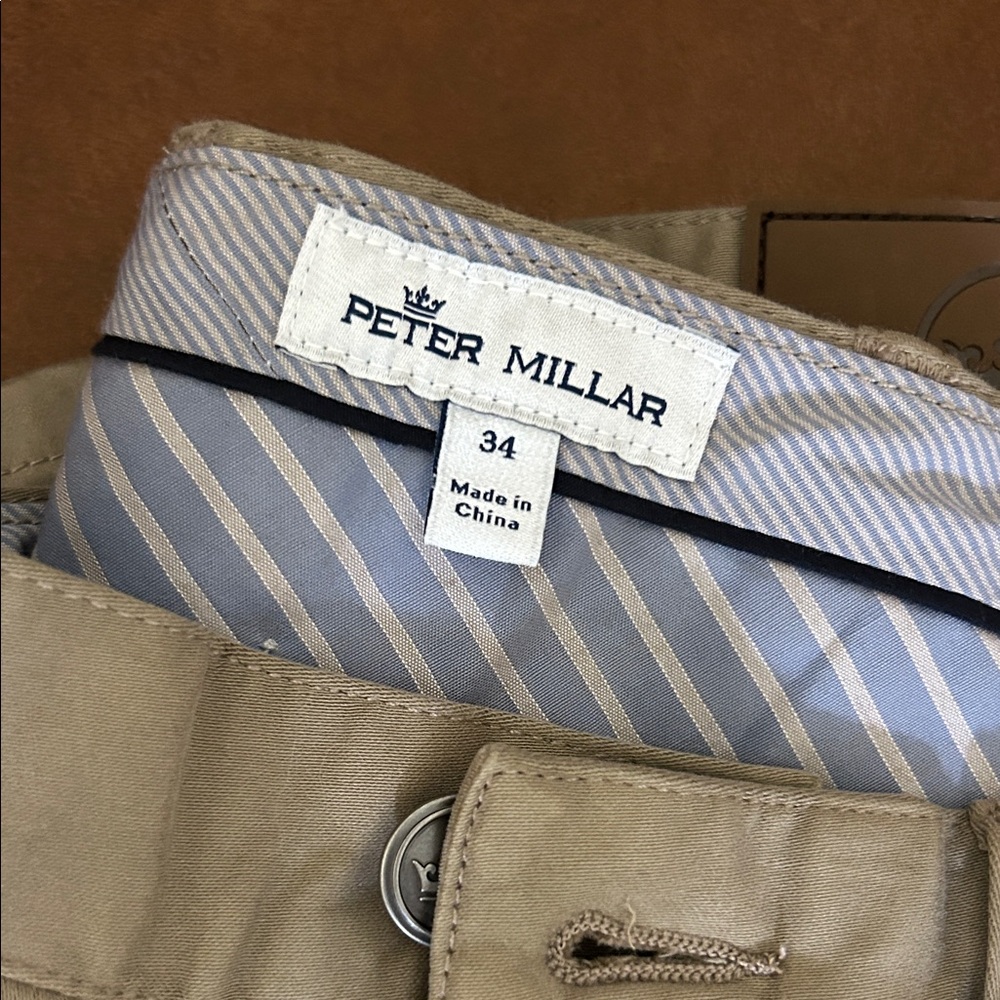 Peter Millar Men's Khaki Pants